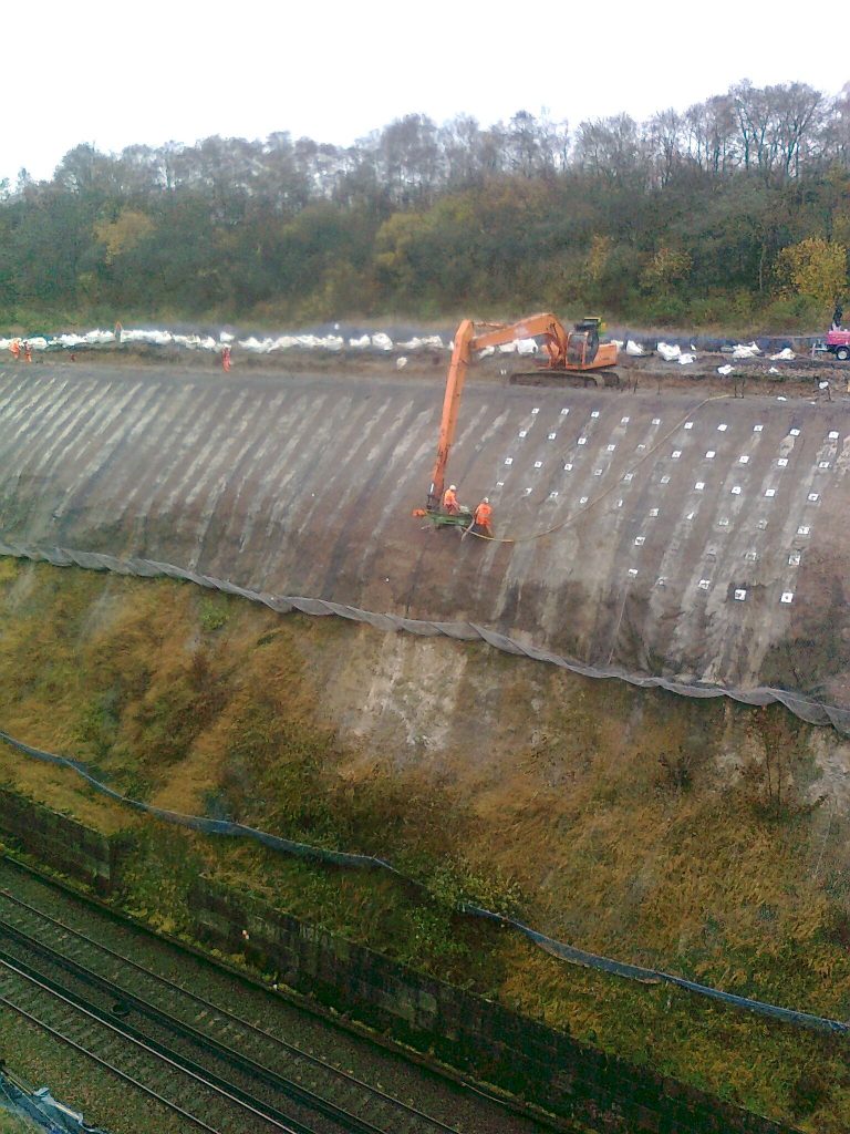 Railway Banks Stabilisation - Hooley